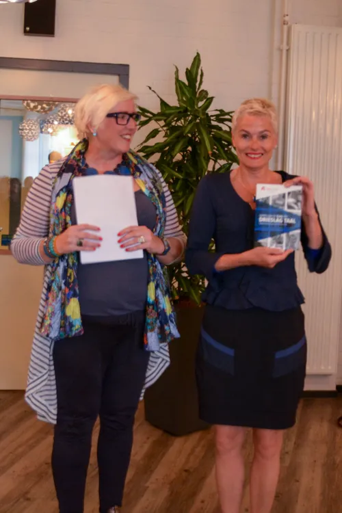 ontvangst eerste exemplaar