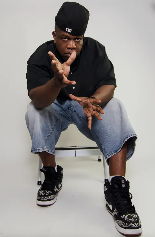 persfoto amerikaanse hiphop legende jeru the damaja