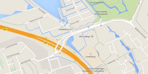 plattegrond google maps lewenborg