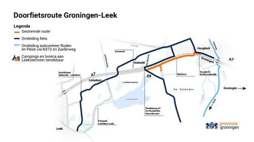 Stremming_doorfietsroute_Groningen_-_Leek_V3_Tekengebied_1