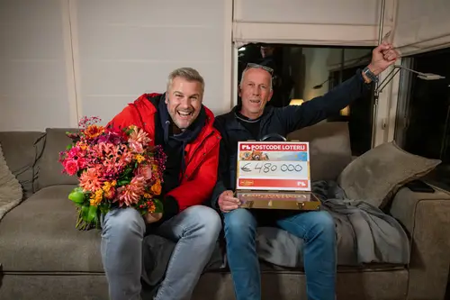 Geert met 480.000 euro verrast door Winston Gerschtanowitz