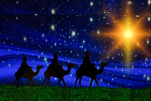 3 koningen kamelen