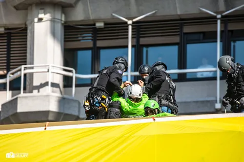 actievoerder boven verwijderd