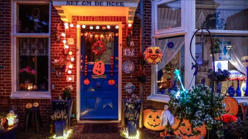 blauwe huis voorzijde