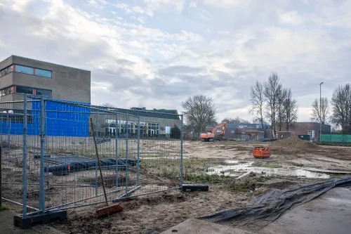 bouwterrein sporthal