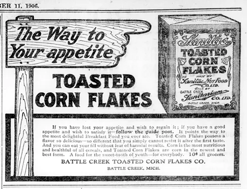 firstversions kelloggs adv1906 d