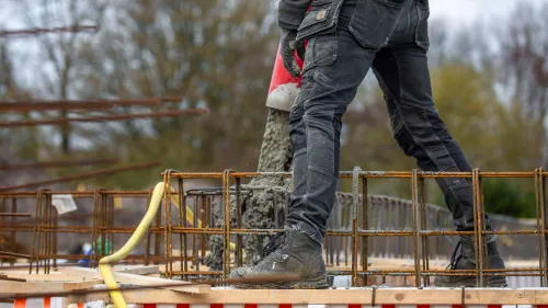 fundamentstort dichtbij