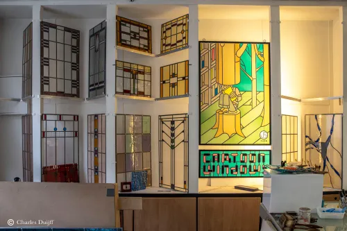 glas in lood voorbeelden