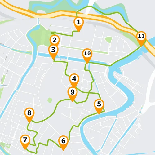 haarlrem centrum kaartje