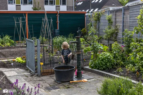 indische tuin jongetje