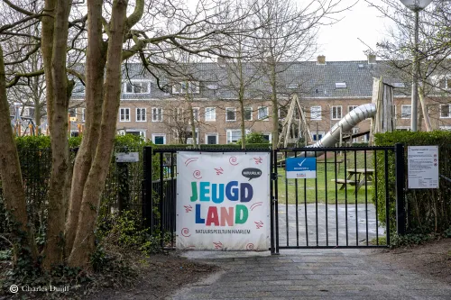 jeugdland hek