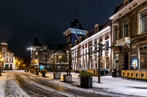klokhuisplein sneeuw
