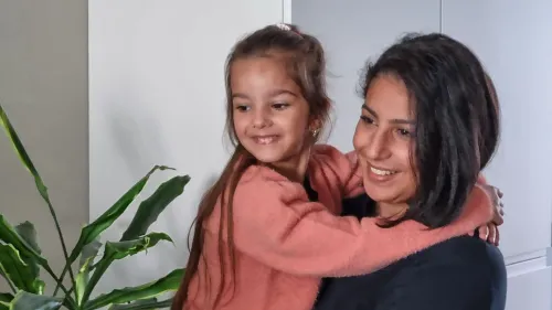 moeder en dochter