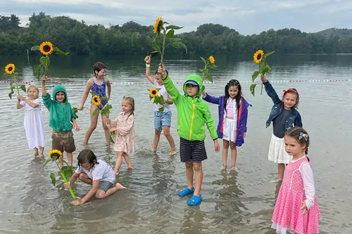 oekrainse kinderen bij het wed kopieren