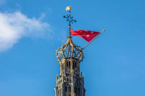 oren en vlag