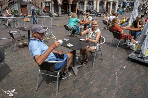 paar terras gr markt