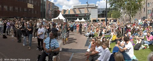 panorama zomer op het plein wim meijer fotografie