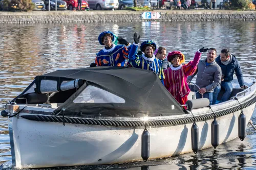 pieten op kl boot
