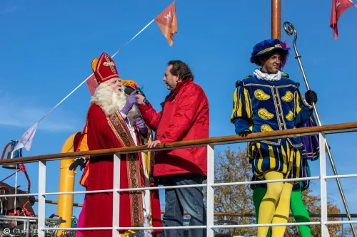 sint aankomst
