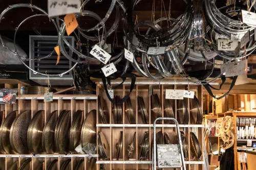 spanringen en cymbals