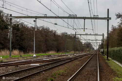 spoorlijn richting hstede aerdenhout
