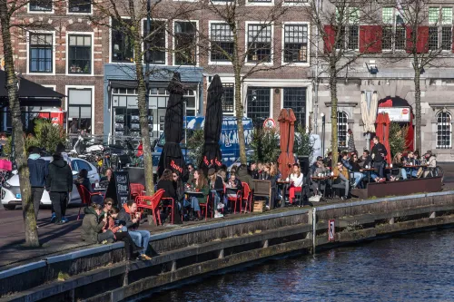 terrasgangers kade spaarne