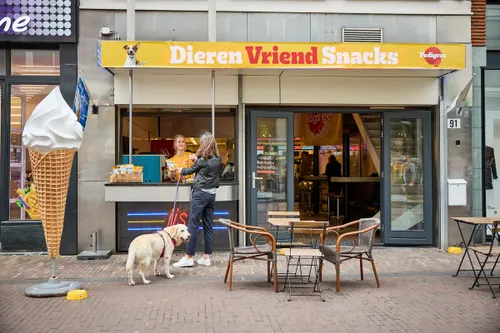 voorgevel dieren vriend snacks