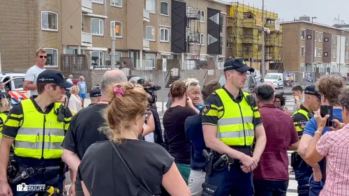 wilders tussen publiek