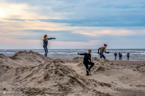 zandberg en kinderen