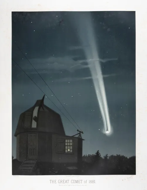 Etiènne Trouvelot, The Trouvelot Astronomical Drawings Manual, 1882. Collectie Teylers Museum