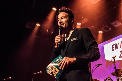 Presentator Rudy Nicola - Fotografie Franklin van der Erf