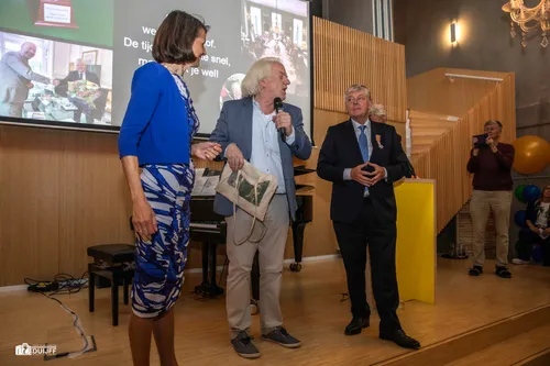 burg paar en hoenderdos