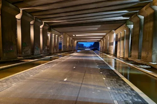 lichtspel viaduct fietspad knoop maart 2023 aw groep 61 1