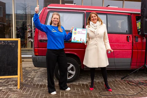 marja en directeur de brandaris week van het verkeer 24