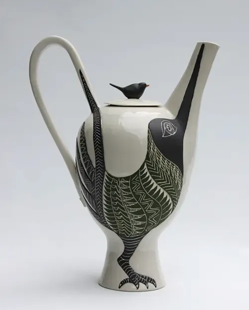 nm teapot blackbird h28b22d13cm sm