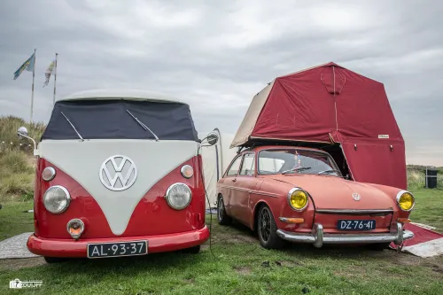 pers auto tent en bus