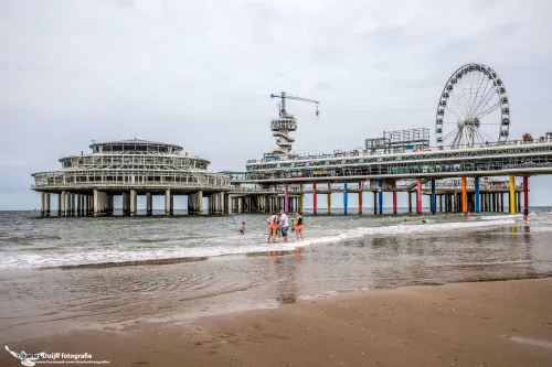 pier zwemmen reuzenrad