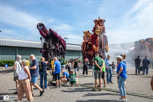 sunderum en zwaar geschut