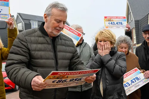 Wilma en Albert spelen mee met twee loten en winnen 86.956 euro