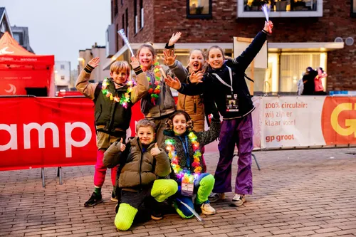Family Walk met veel enthousiaste jeugd