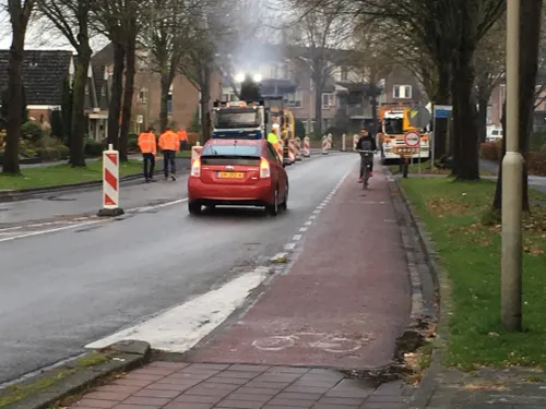 selhorstweg afgesloten rijbaan asfalteren wegwerkzaamheden hnn