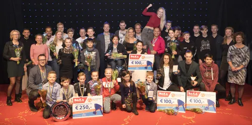 winnaars en gehuldigden sportverkiezingen 2018 gemeente harderwijk