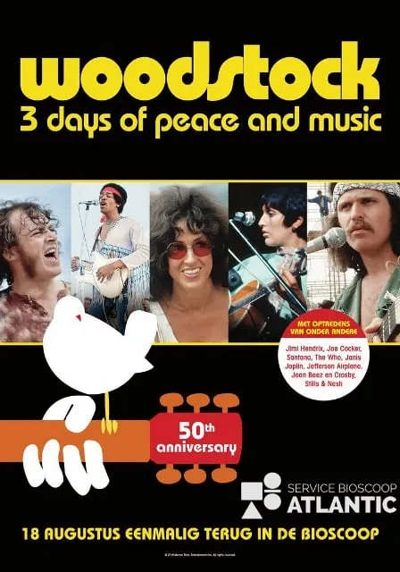 woodstock 50th anniversary krant