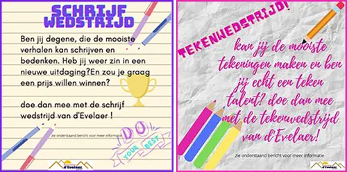 combi schrijf teken evelaer