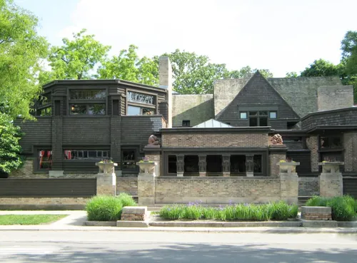 frank lloyd wright studio chicago frontage