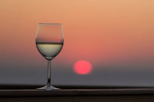 glas wijn