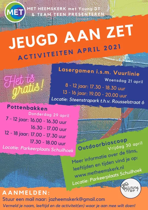 jeugd aan zet flyer april