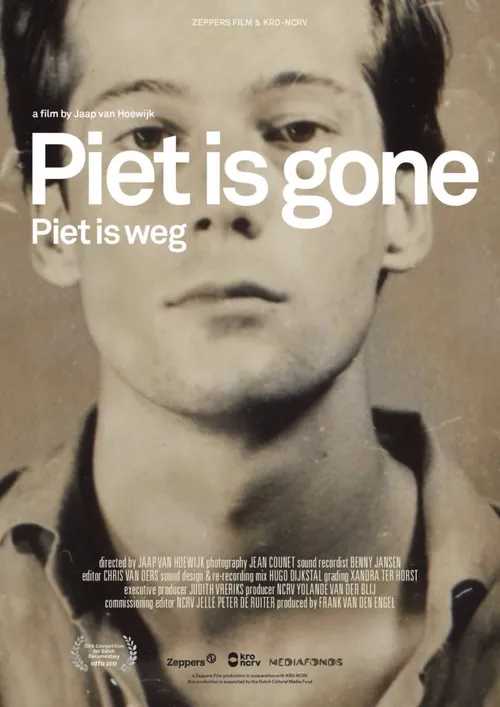 poster documentaire piet is gone piet is weg 724x1024