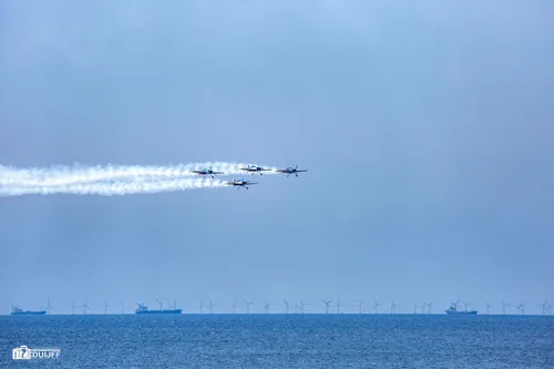 stuntvliegen aankomst