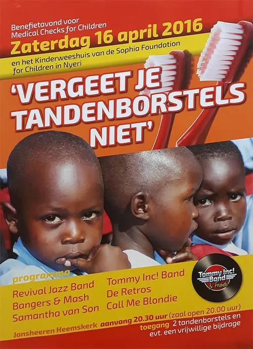 tandenborstel poster